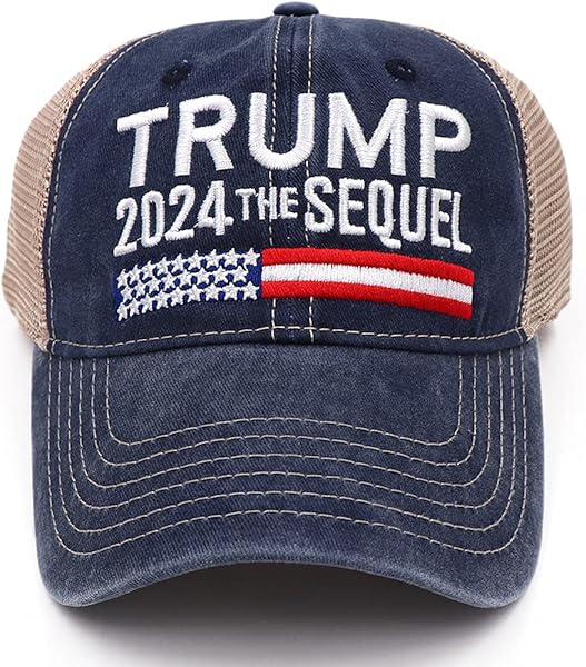 Trump Merchandise Donald Trump Hat with Hair in USA