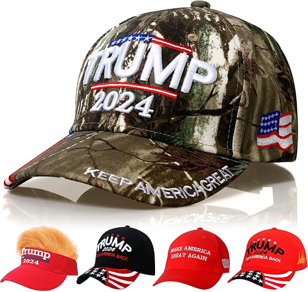 Trump Hat 2024 MAGA Hat Trump Merchandise Gif in USA