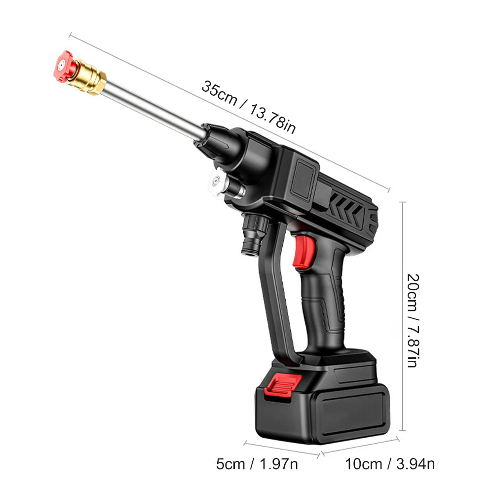 Portable Cordless 48V High Pressure Car Wash Washer Gun Foam Generator