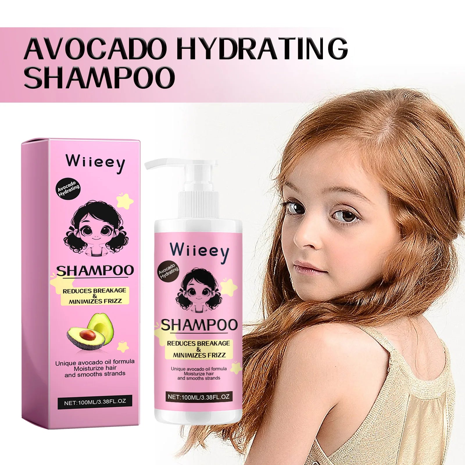 Avocado Hair Care Shampoo Scalp Moisturizes Softens in USA