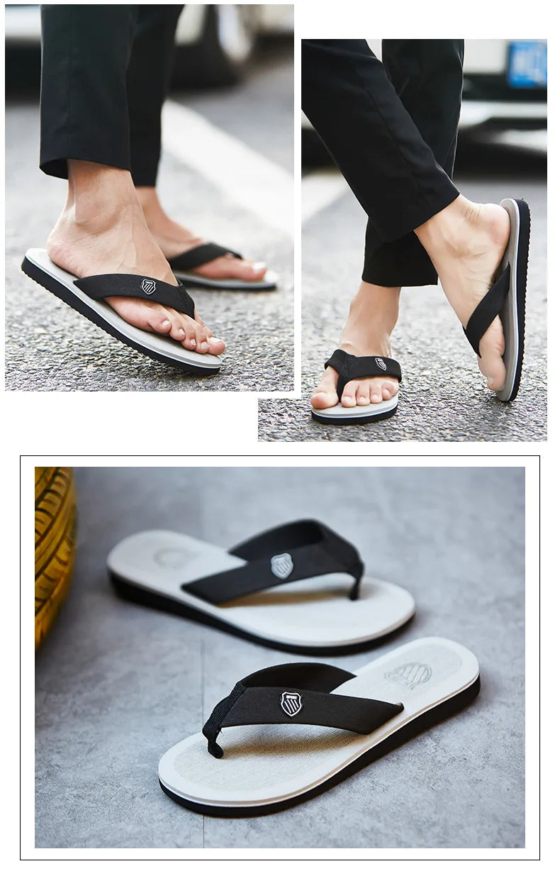 New Sandals Shoes Men Summer Men Flip Flops in USA