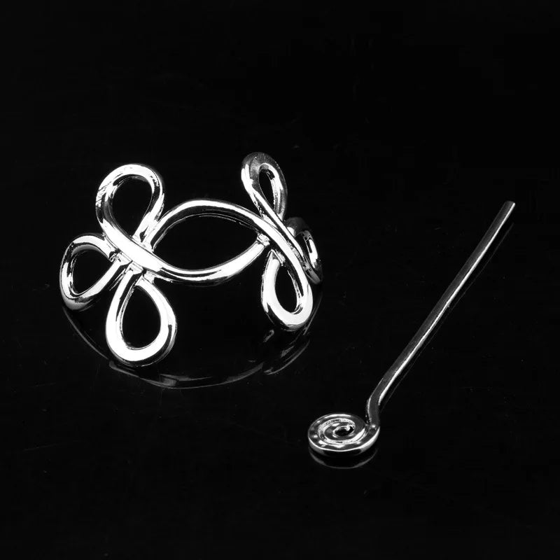 Metal Hair Stick Slide Hair Clips Women Hair Accessories Holder Jewelry in USA