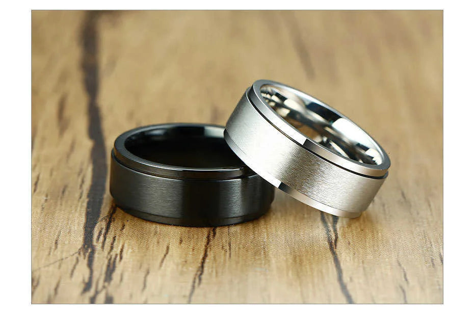 Spinner Ring Men Stress Release Accessory Classic in USA