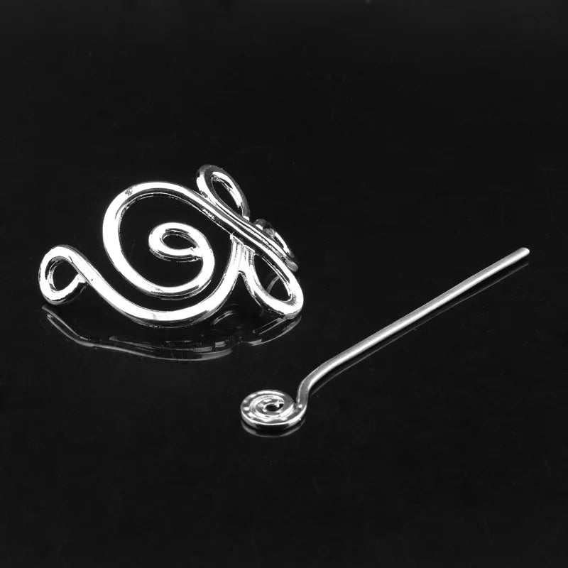 Metal Hair Stick Slide Hair Clips Women Hair Accessories Holder Jewelry in USA