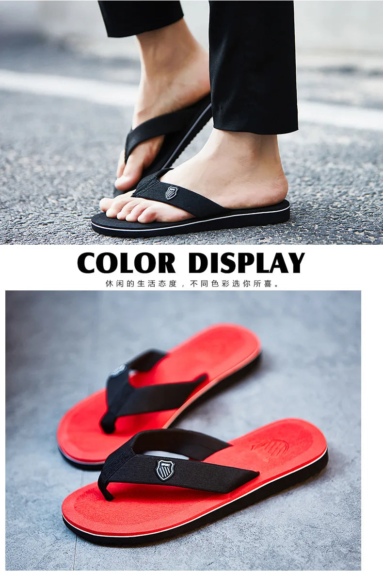 New Sandals Shoes Men Summer Men Flip Flops in USA