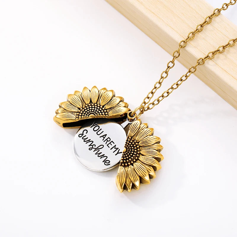 Sunshine Necklaces Women Men Lover Gold Color in USA