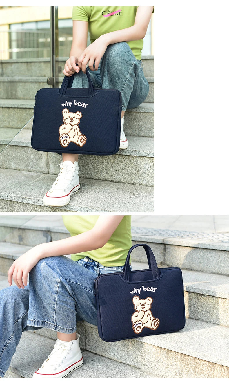 laptop sleeve case bag Fashion women girls cartoon in USA.