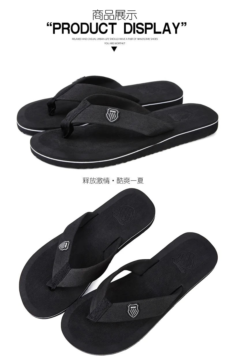 New Sandals Shoes Men Summer Men Flip Flops in USA