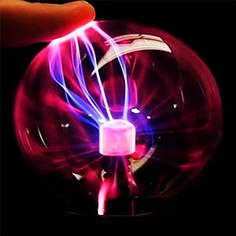 Novelty Magic Glass Plasma Ball Light USB Plug-in Only Touch in USA