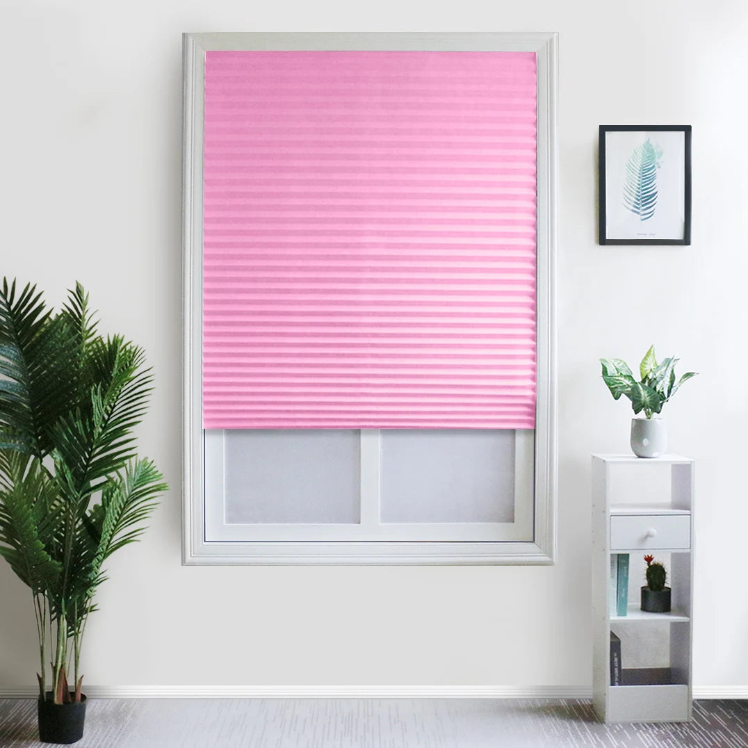 Cheap Adhesive Window Pleated Zebra Blind Shades Blind in USA