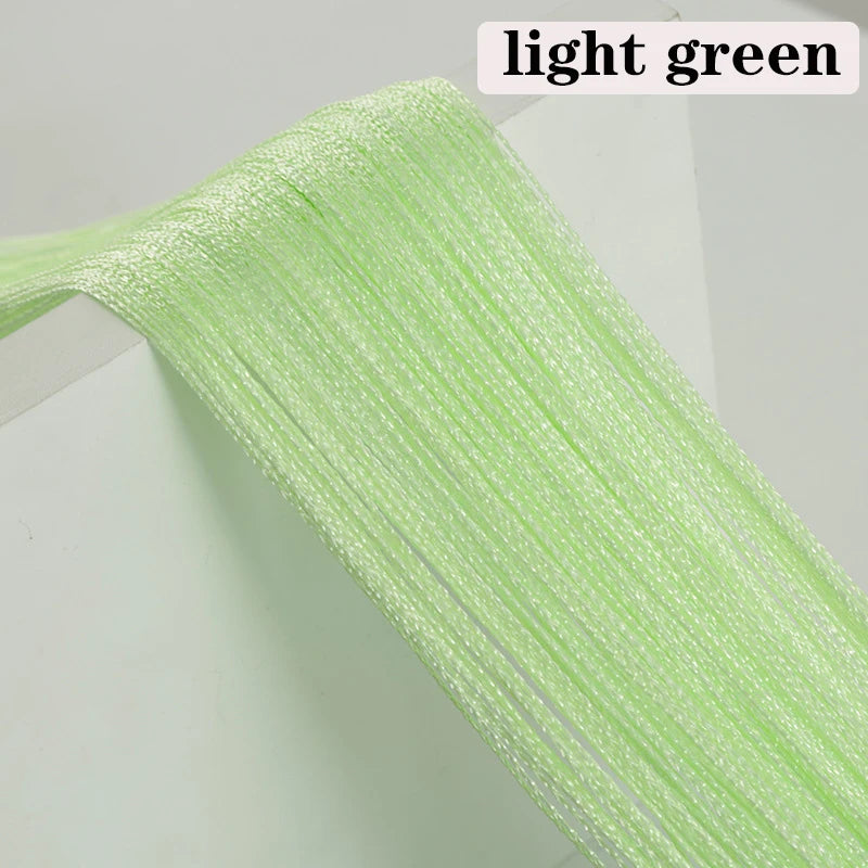 2021 New Multi-color Optional 100CM X 200CM Thread Line Curtains for L