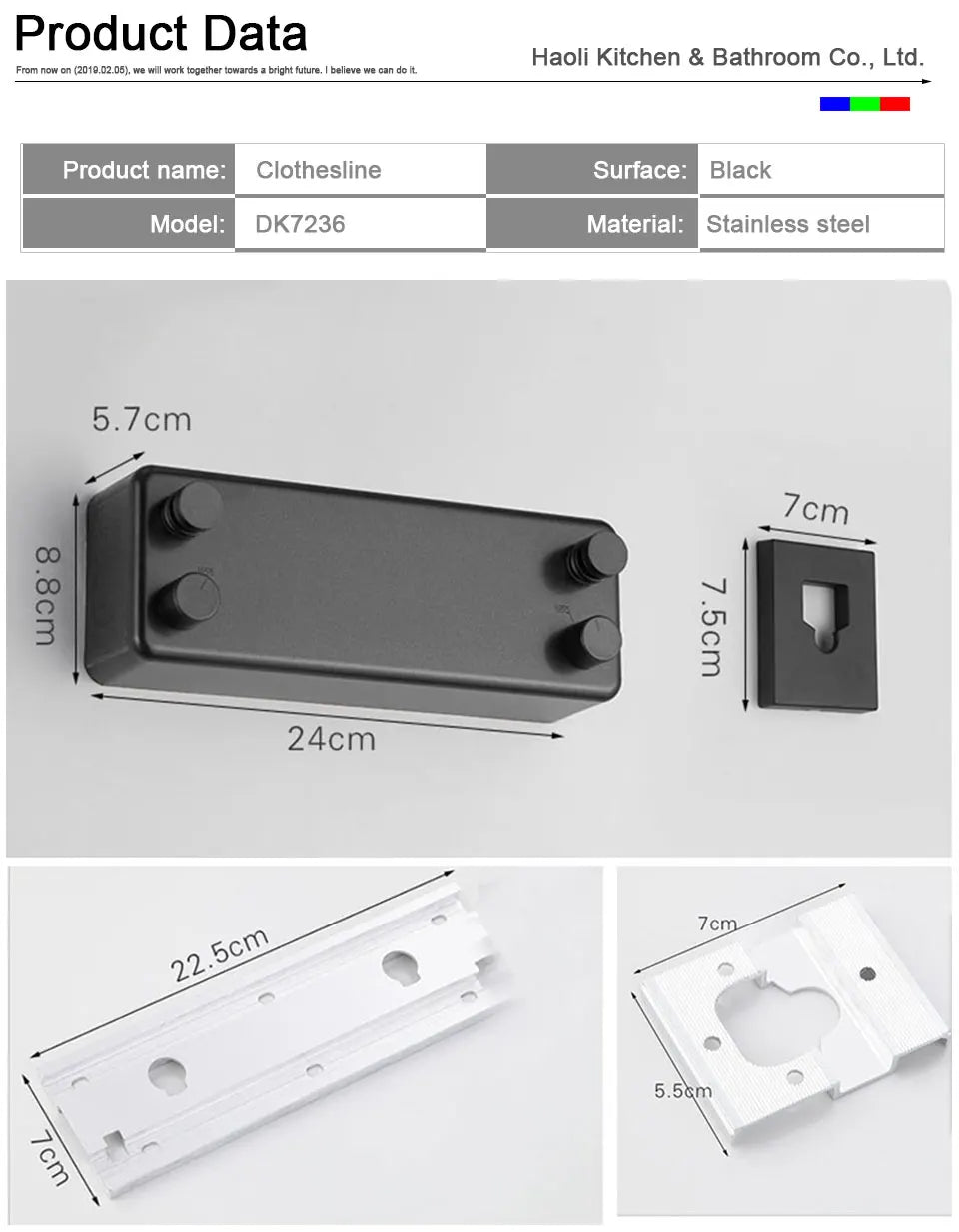 DOOKOLE Retractable Clothesline Laundry Line IN USA.