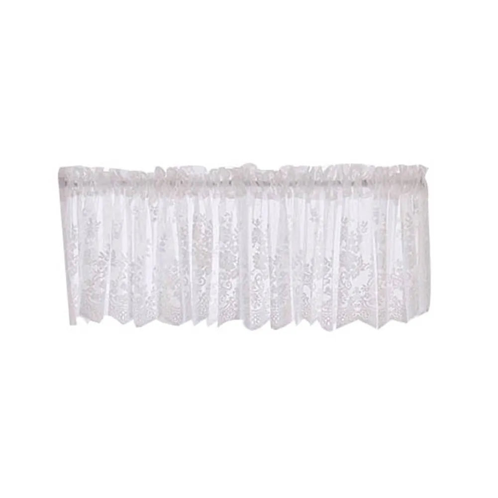 Modern Lace Jacquard Window Curtain Valance Lace in USA