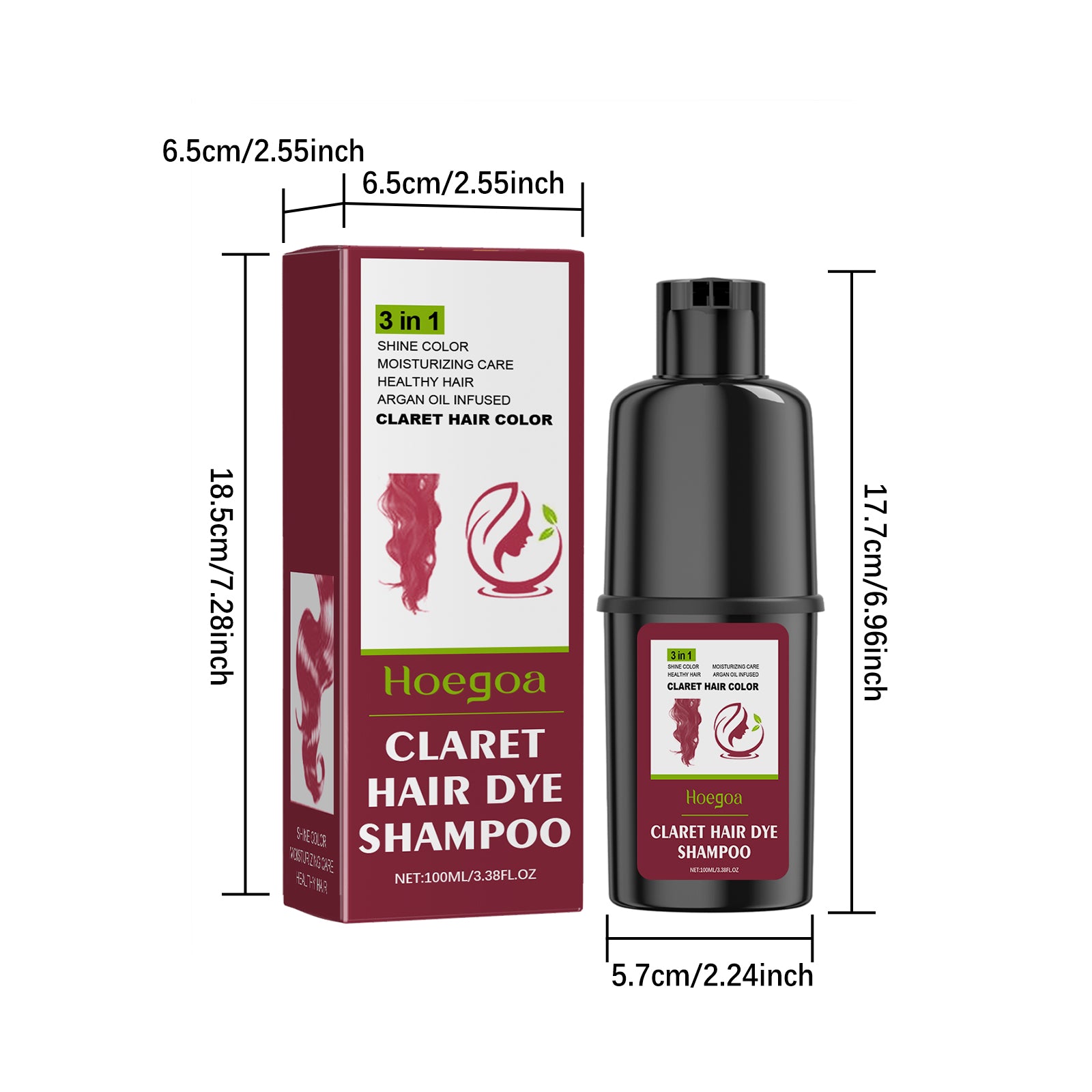 Hoegoa Hairdressing Shampoo Herbal essence Moisturizing in USA