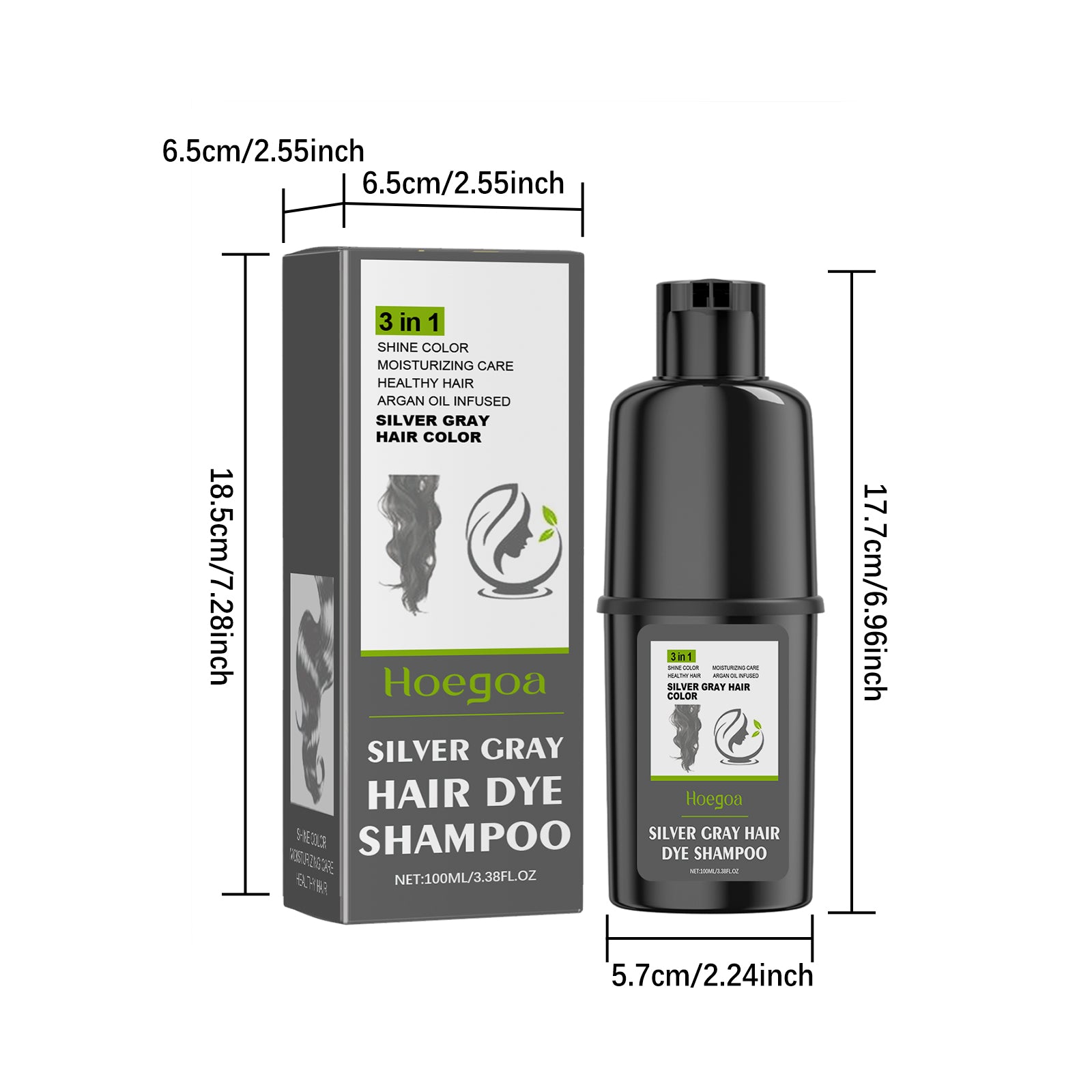 Hoegoa Hairdressing Shampoo Herbal essence Moisturizing in USA