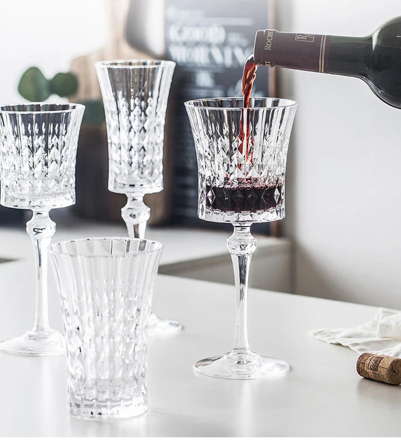 Europe Style Crystal Cup Luxury Goblet Great Capacity Wine Cup in USA.