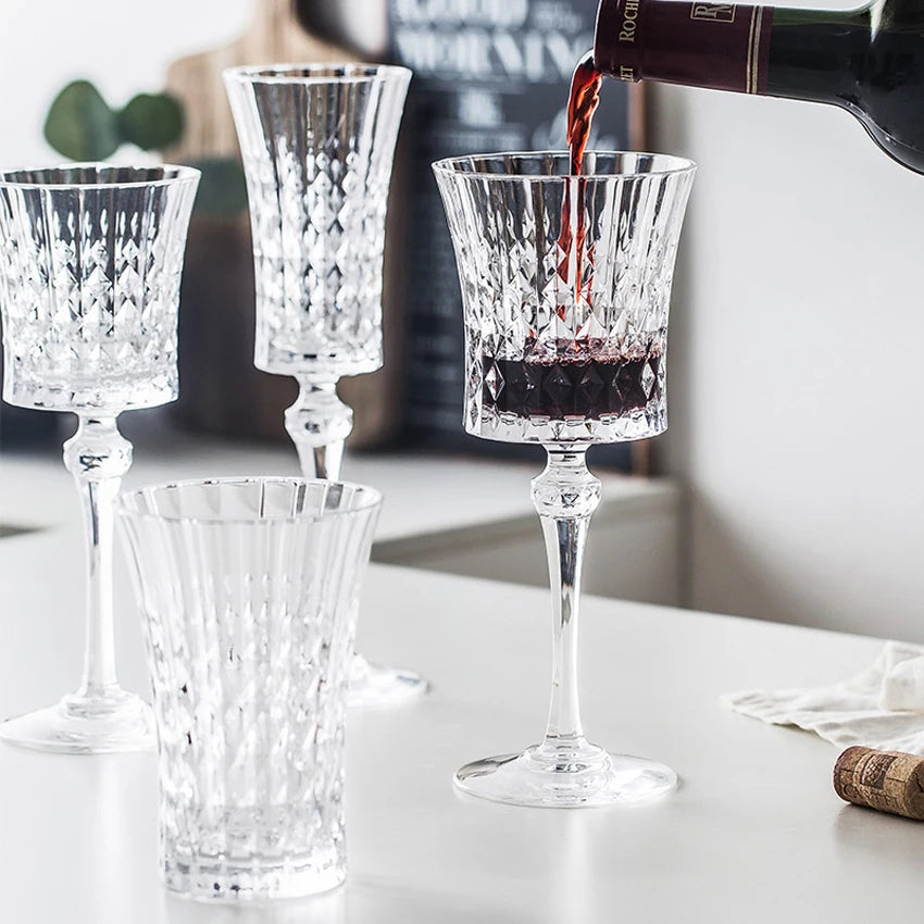 Europe Style Crystal Cup Luxury Goblet Great Capacity Wine Cup in USA.