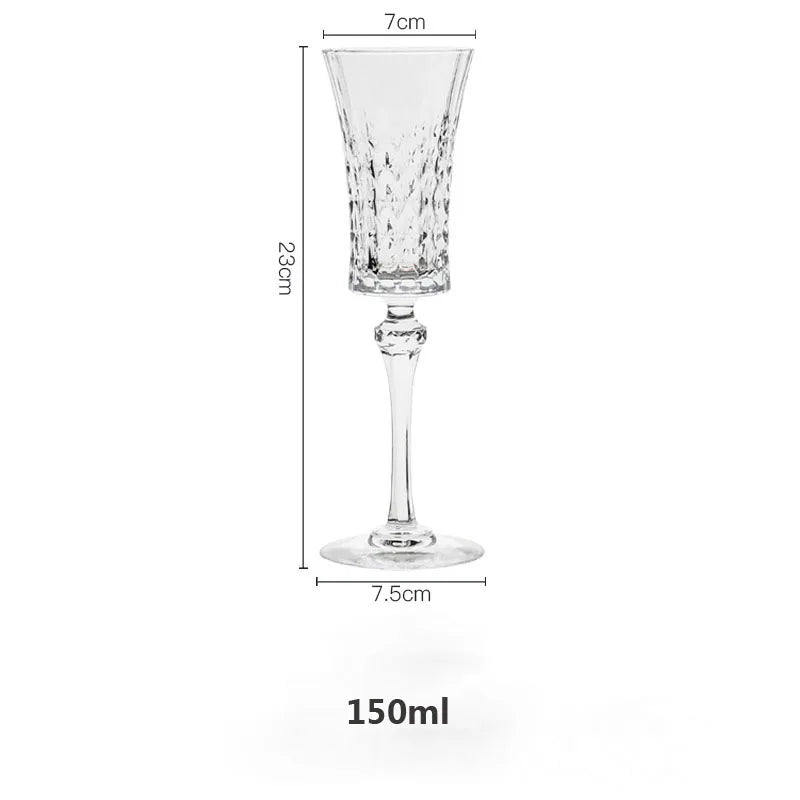 Europe Style Crystal Cup Luxury Goblet Great Capacity Wine Cup in USA.