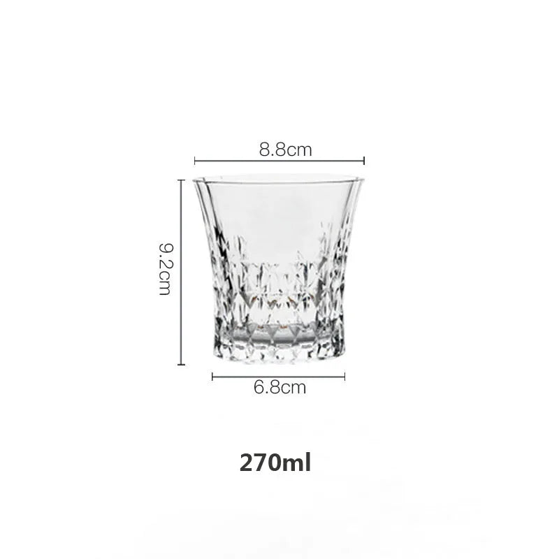 Europe Style Crystal Cup Luxury Goblet Great Capacity Wine Cup in USA.