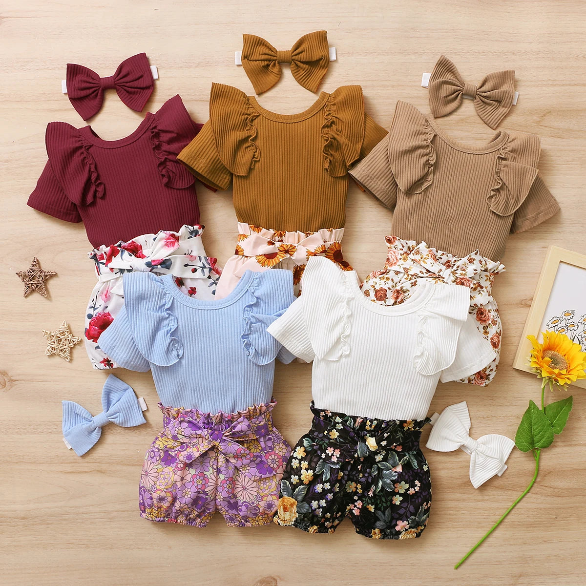 Baby Girl Clothes Set Newborn Kids Clothing Childern in USA