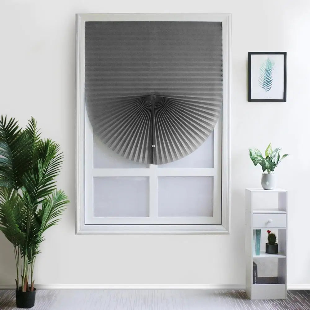 Cheap Adhesive Window Pleated Zebra Blind Shades Blind in USA