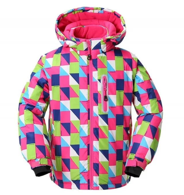 Degrees winter Children jacket boy girl skiing snowsuit Waterproof