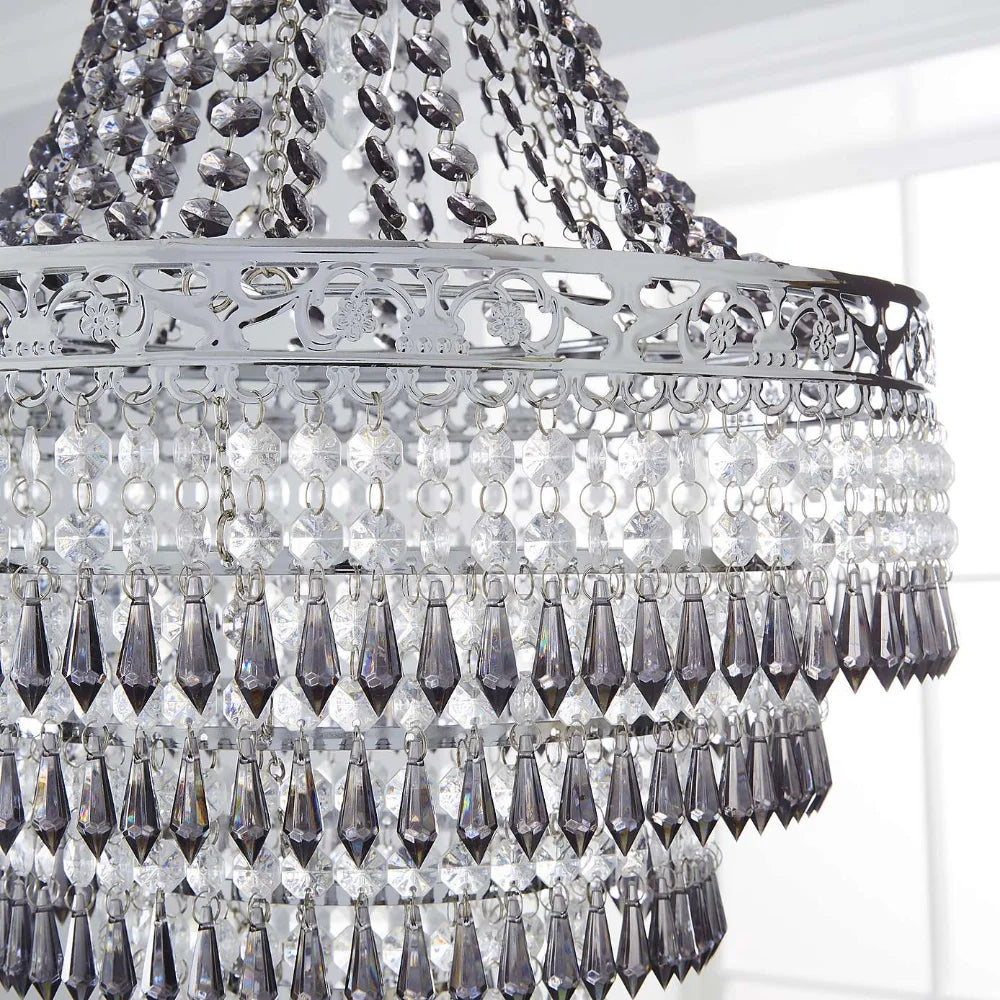 Blenheim Plastic Large Acrylic Chandelier Shade Easy IN USA.