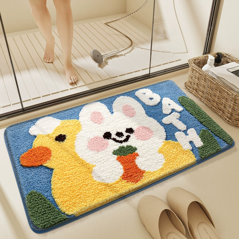 Absorbent Domestic Toilet Entrance Bedroom Floor Mat in USA.