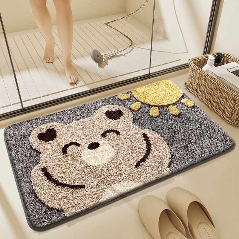 Absorbent Domestic Toilet Entrance Bedroom Floor Mat in USA.