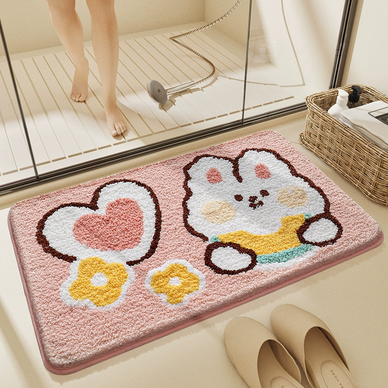 Absorbent Domestic Toilet Entrance Bedroom Floor Mat in USA.