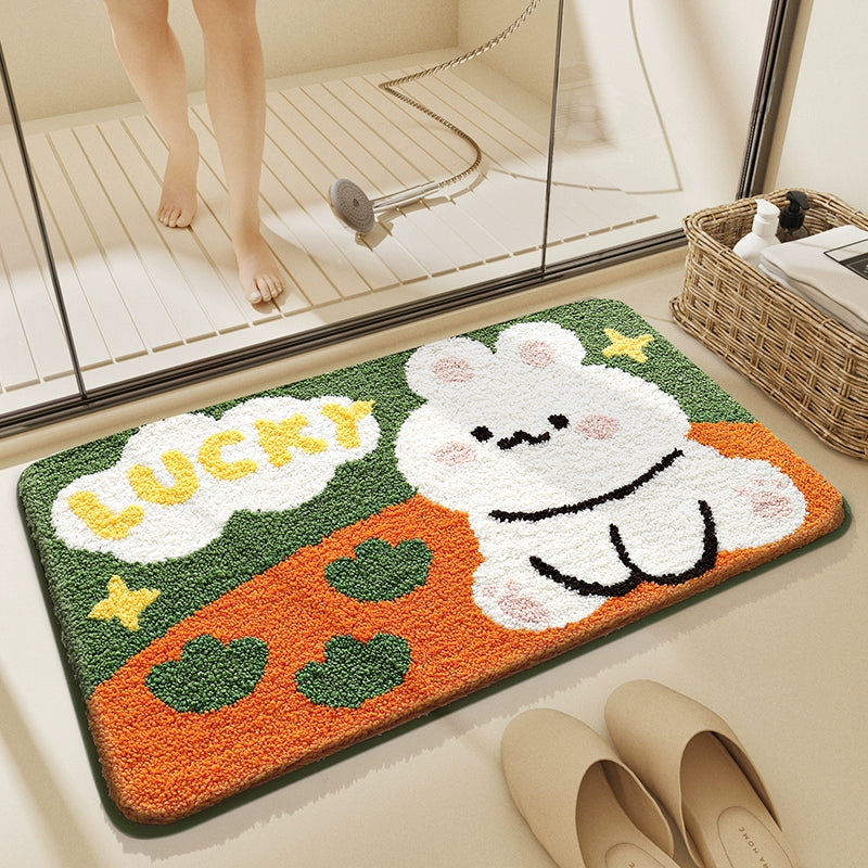 Absorbent Domestic Toilet Entrance Bedroom Floor Mat in USA.