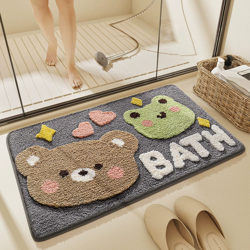 Absorbent Domestic Toilet Entrance Bedroom Floor Mat in USA.