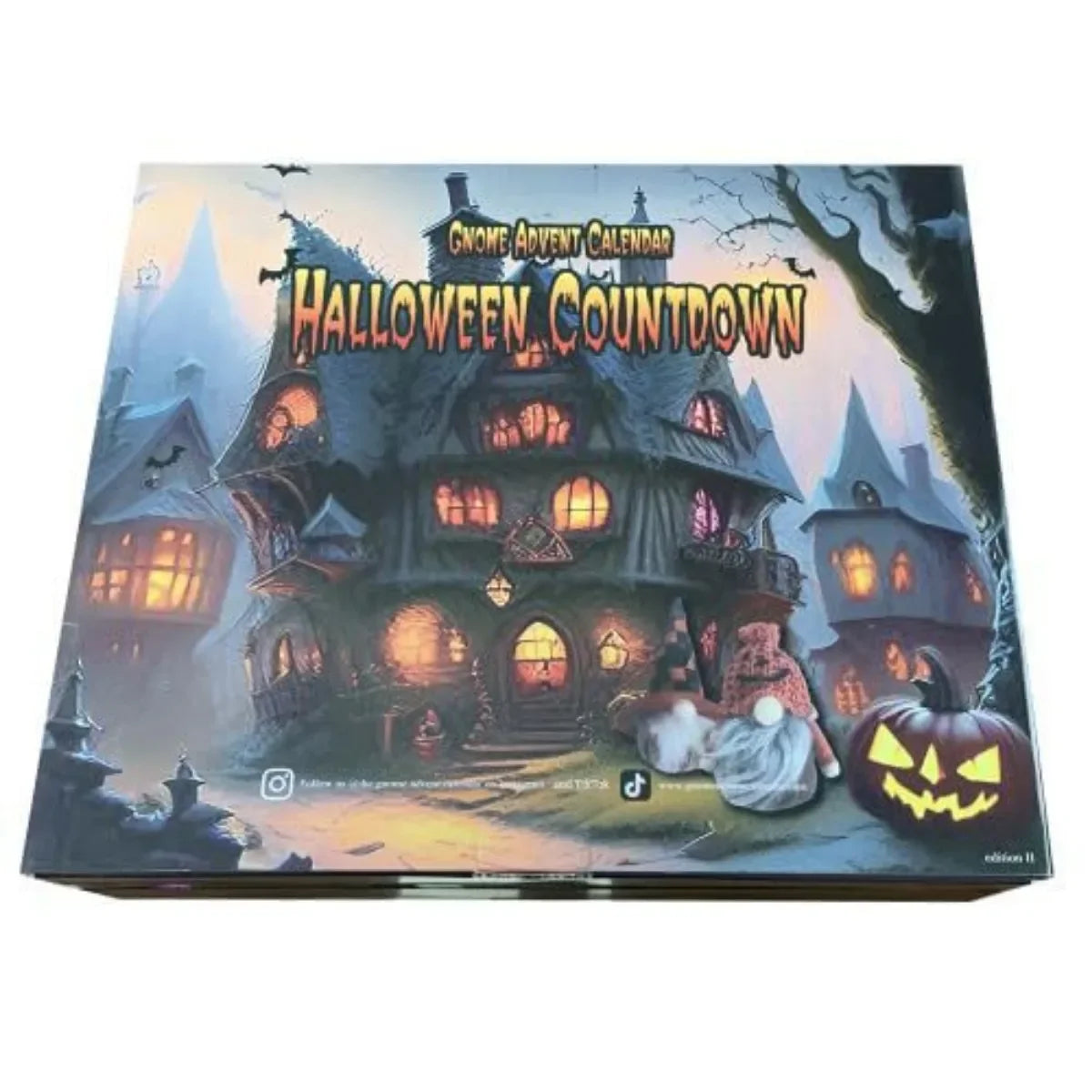 Halloween Advent Calendar Table Decoration Holiday Home Decoration Puz