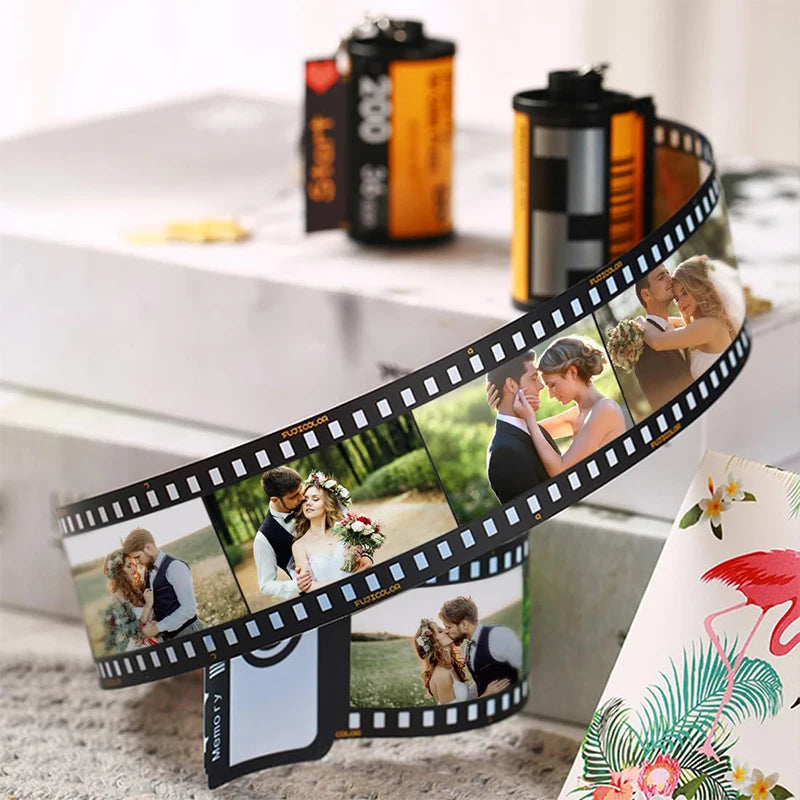 Personalized Film Roll Keychain Custom Photo Keychain in USA