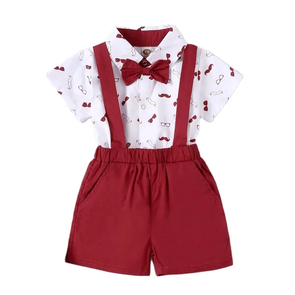 Summer Baby Boys Clothes Short Sleeve Bodysuit in USA