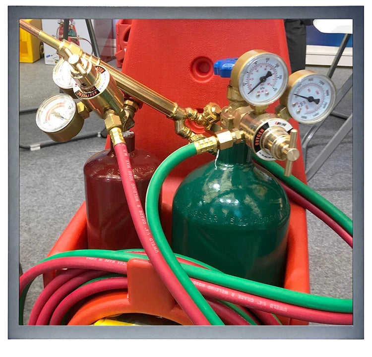 Torch Kit Cutting Portable Oxygen Acetylene Cylinder IN USA.