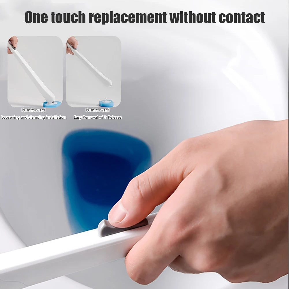 Wall-mounted Disposable Toilet Brush Cleaner