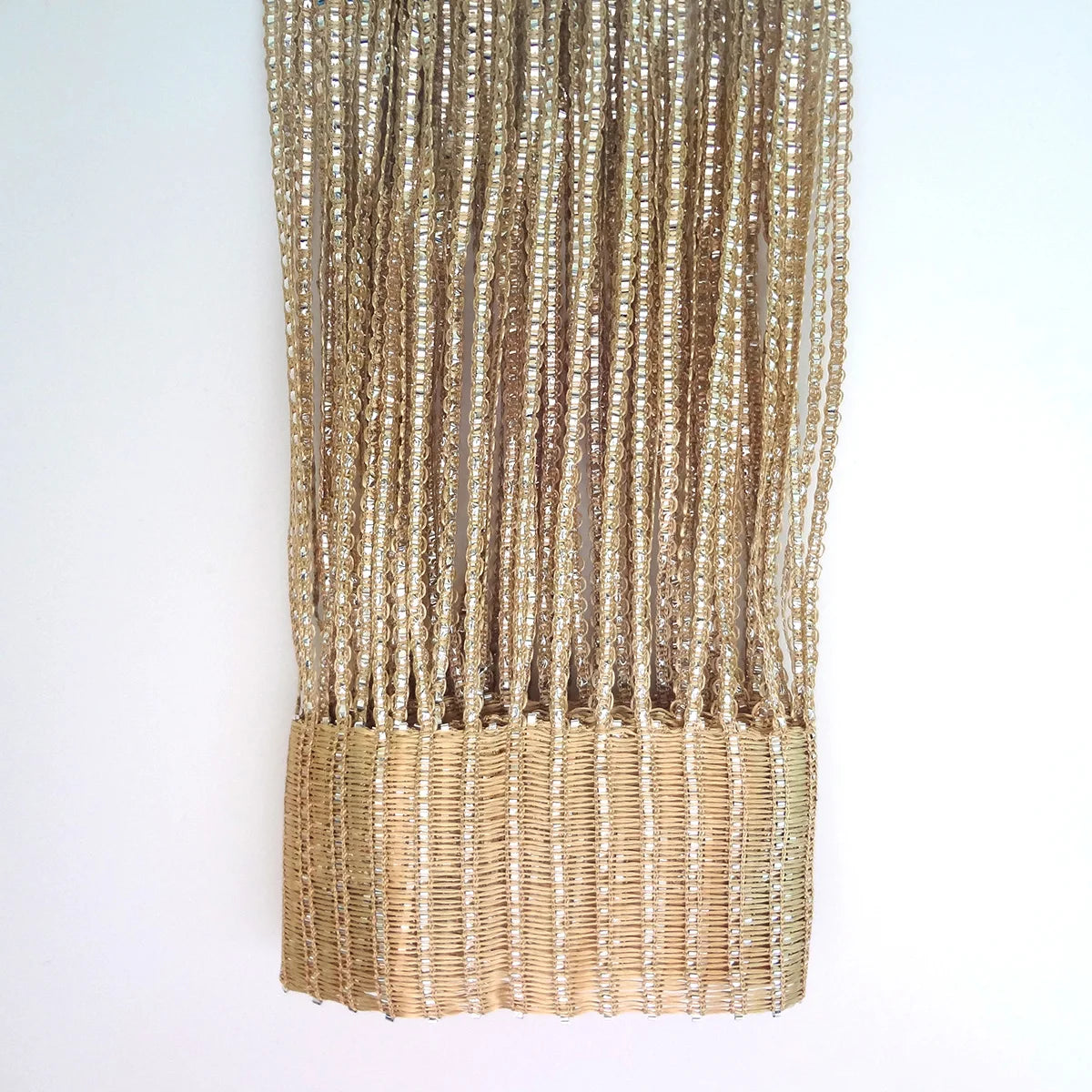 Glitter silver linear door curtain decorative fringe curtain IN USA.