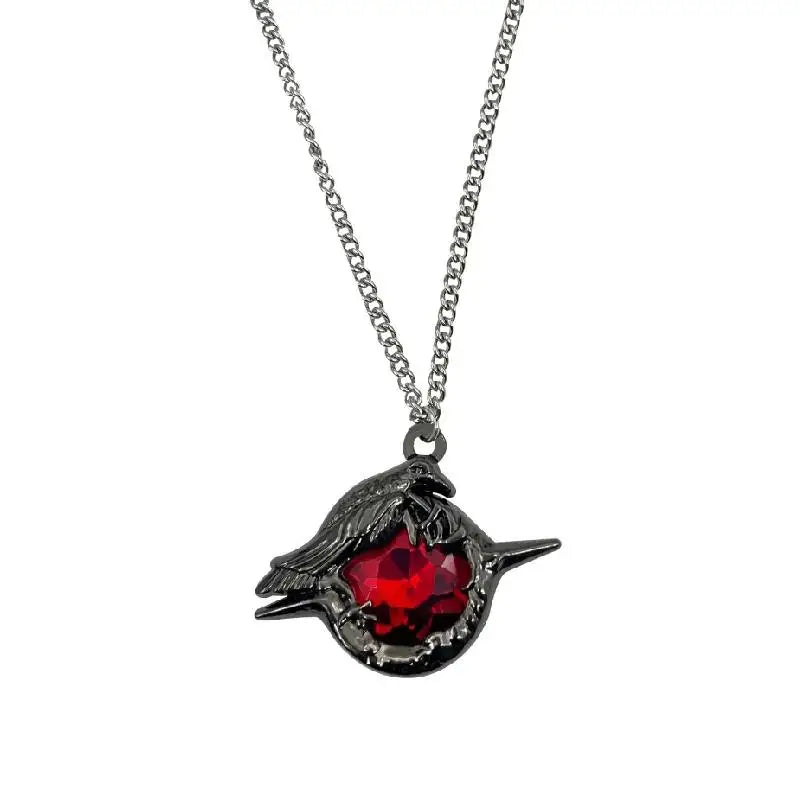 Black Crow Badge Pendant Alloy Corsage Pin Jewelry in USA