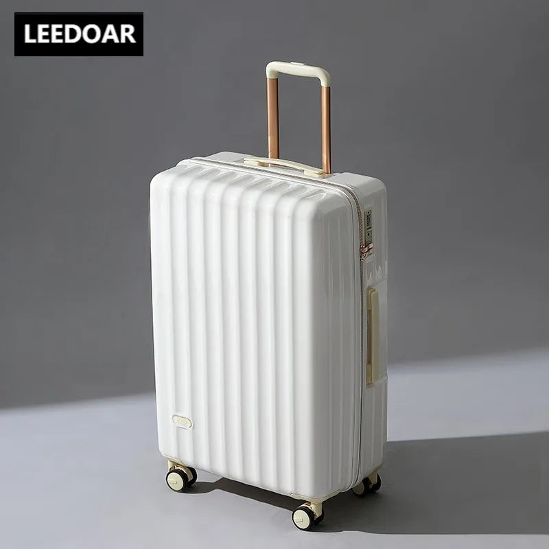 Fashion Rolling Luggage Lightweight Travel Suitcase in USA