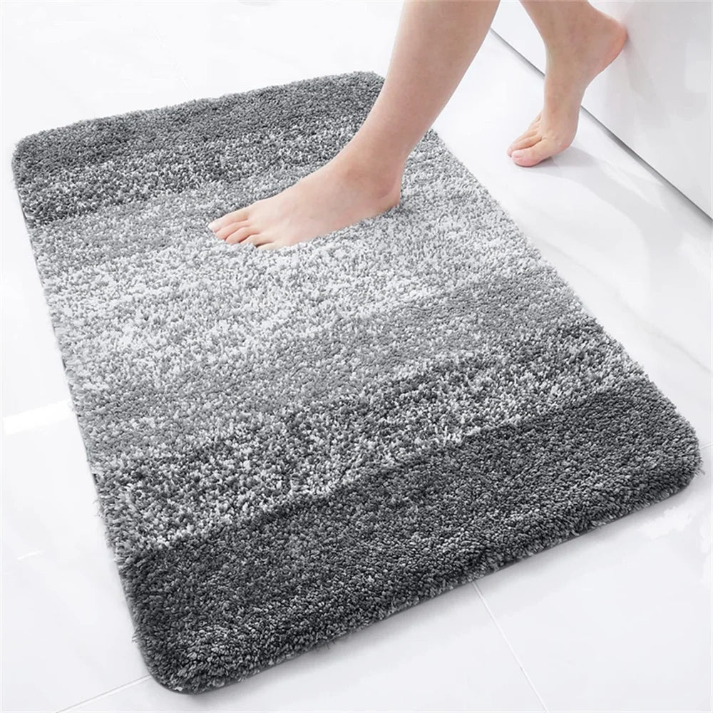 Olanly Soft Bathroom Plush Rug Absorbent Quick Dry Bath Mat