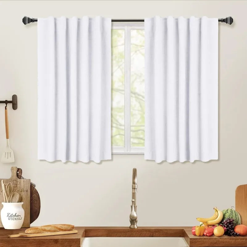 Blackout Shield Linen Blackout Curtains Bedroom in USA