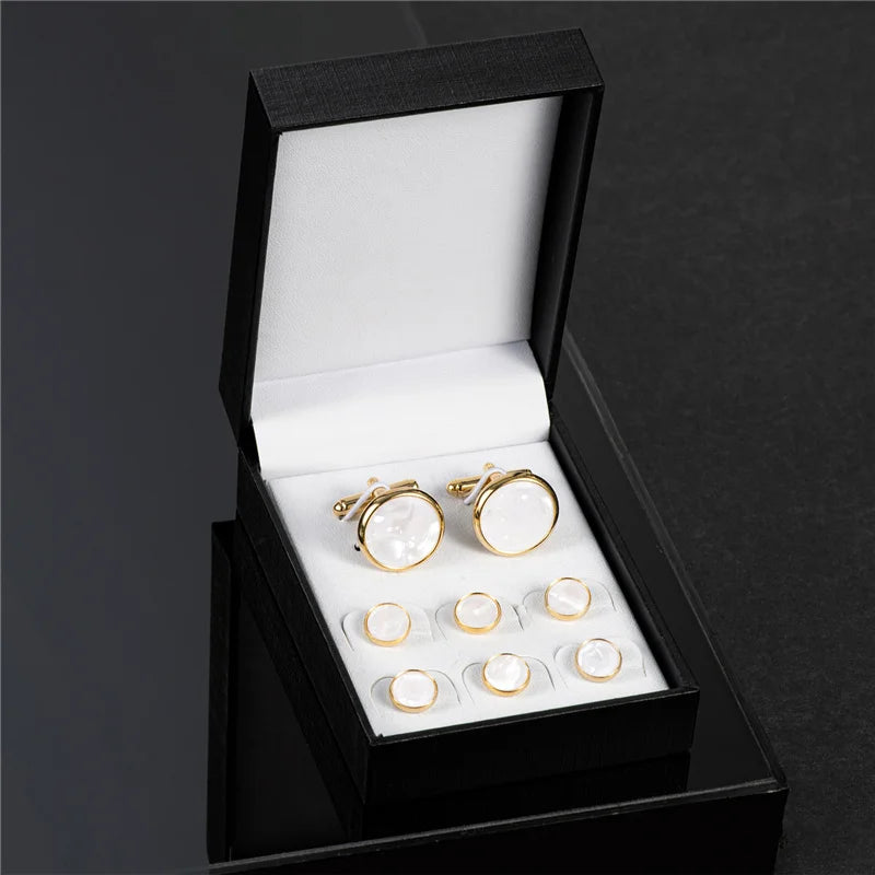 Wedding Cufflinks Tuxedo Studs Set Men Accessories Cufflinks in USA