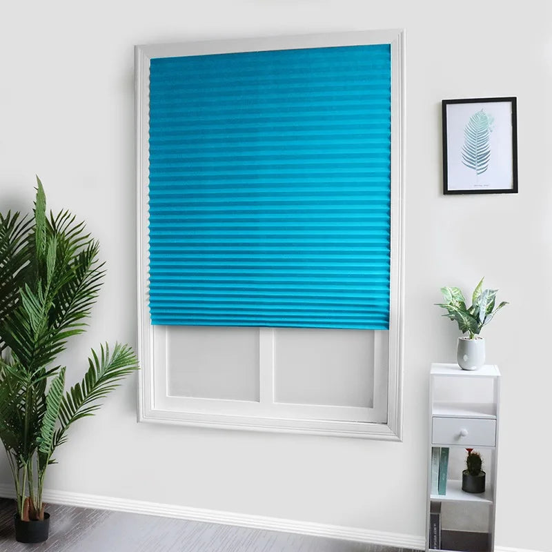 Self Adhesive Blinds Windows Semi Shading Sun Curtains in USA