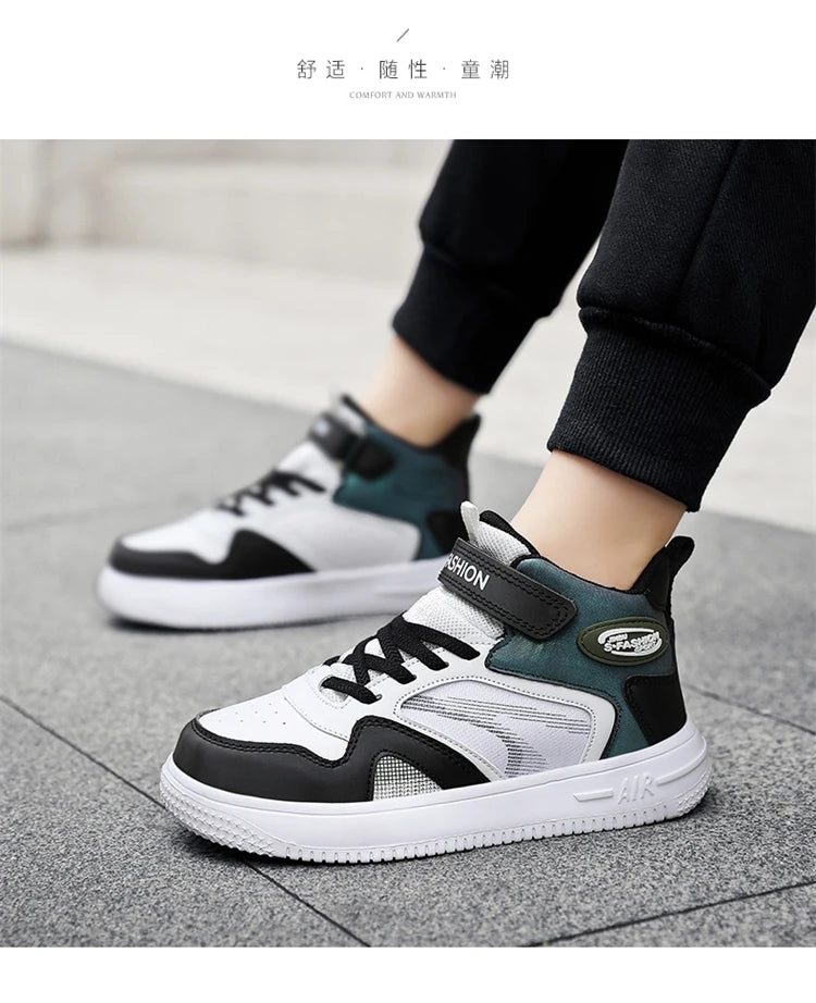 Non-slip Boys Girls Casual Board Shoes Fashion Kids Sneakers in USA