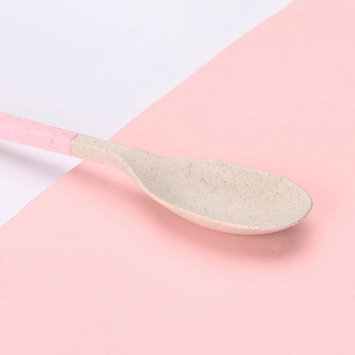 Wheat Straw Portable Tableware Knife Fork Spoon Chopsticks in USA.