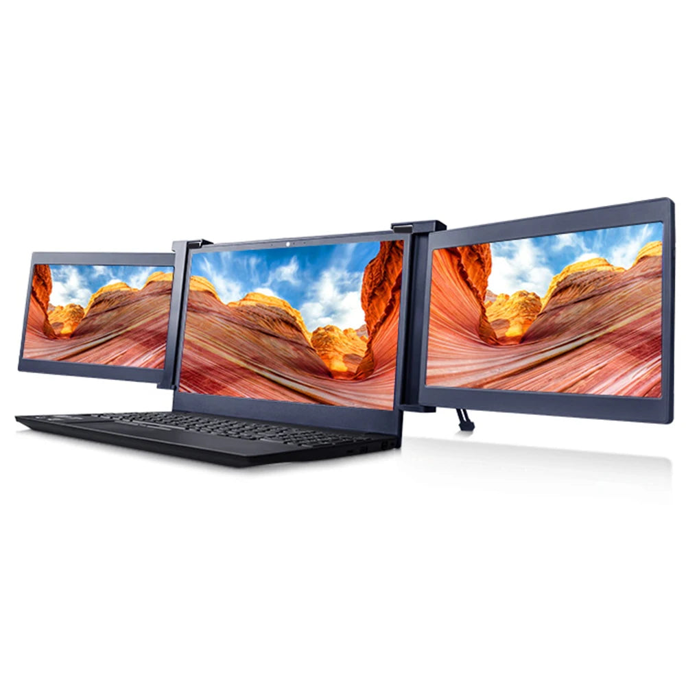 Portable Triple-screen Monitor Laptop Expansion Screen IN USA.