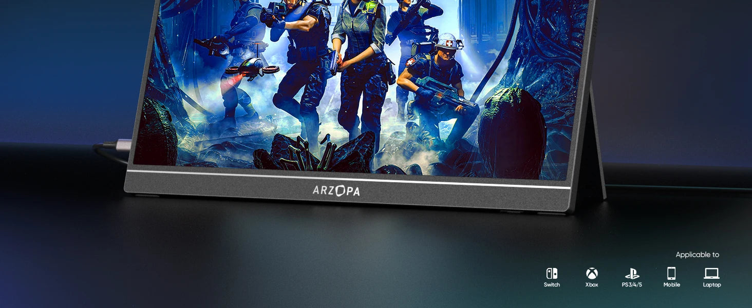 Portable Monitor Gaming Laptop Display Type Mini HDMI IN USA.