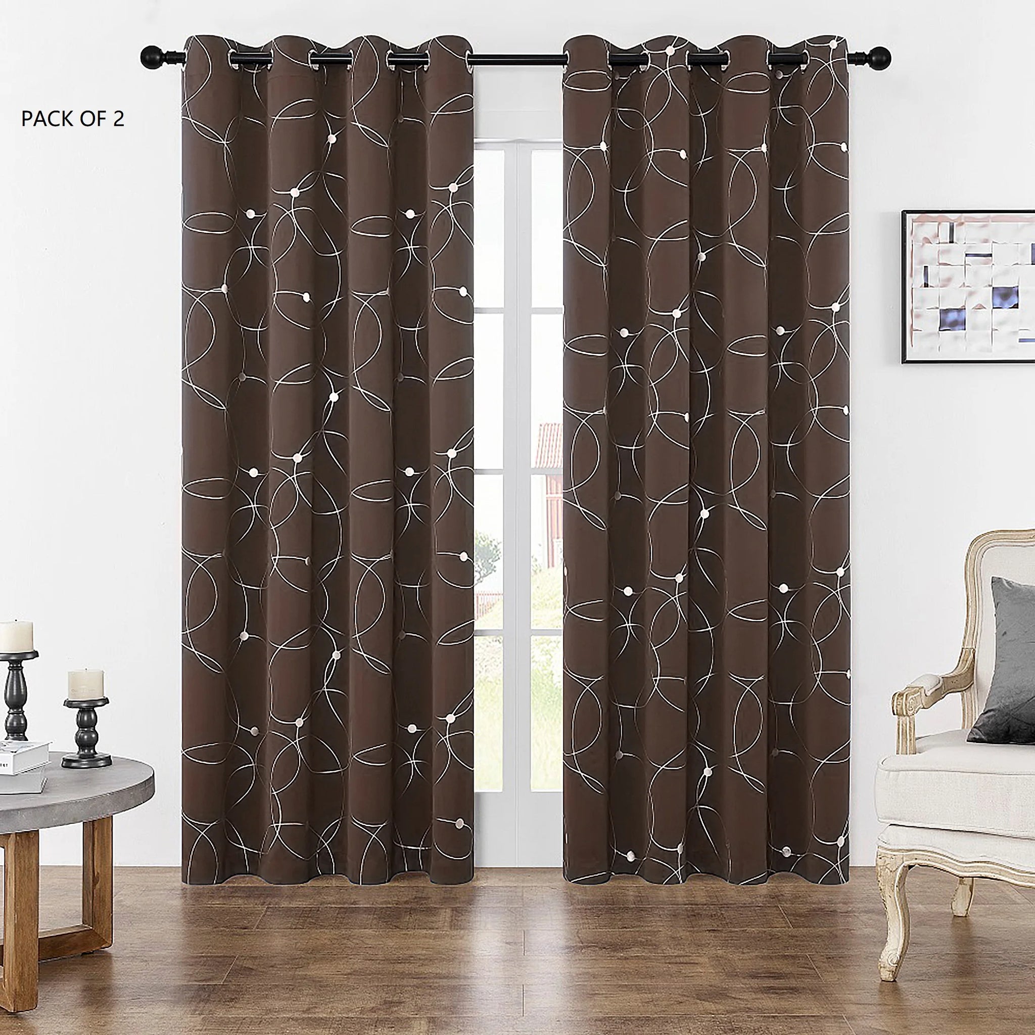 Blackout Curtains Grommet Thermal Insulated Room Darkening in USA