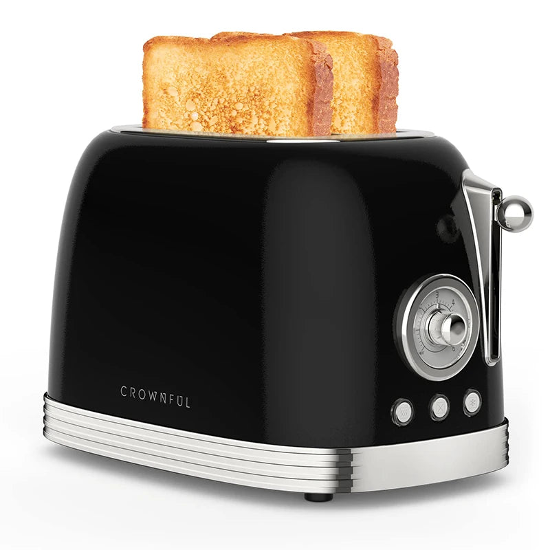 Crownful Slices Bread Toaster Sandwiches Waffles Extra IN USA.